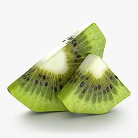Peeled Kiwi Quarter Half
