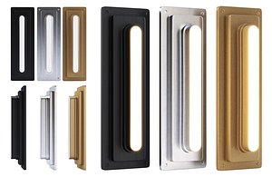 3D Ander Metallic Wall Lamp by Bpoint Design