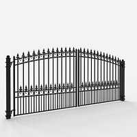 Double Driveway Estate Gate