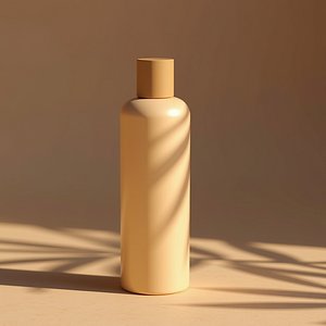 3D model Modern Minimalist Cosmetic Bottle Product Packaging Render Ready