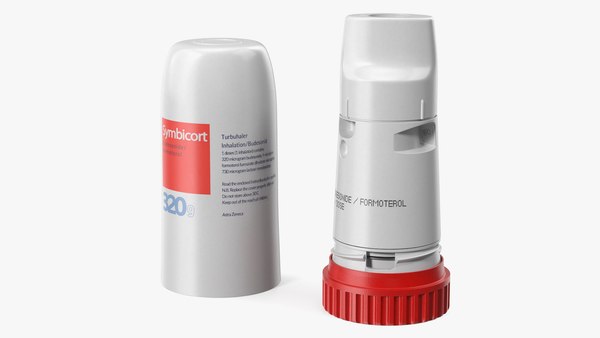 modelo 3d Inhalador para el asma Symbicort abierto - TurboSquid 2182963