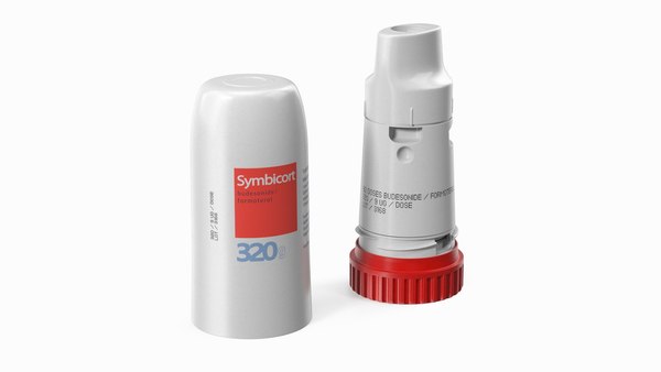 modelo 3d Inhalador para el asma Symbicort abierto - TurboSquid 2182963
