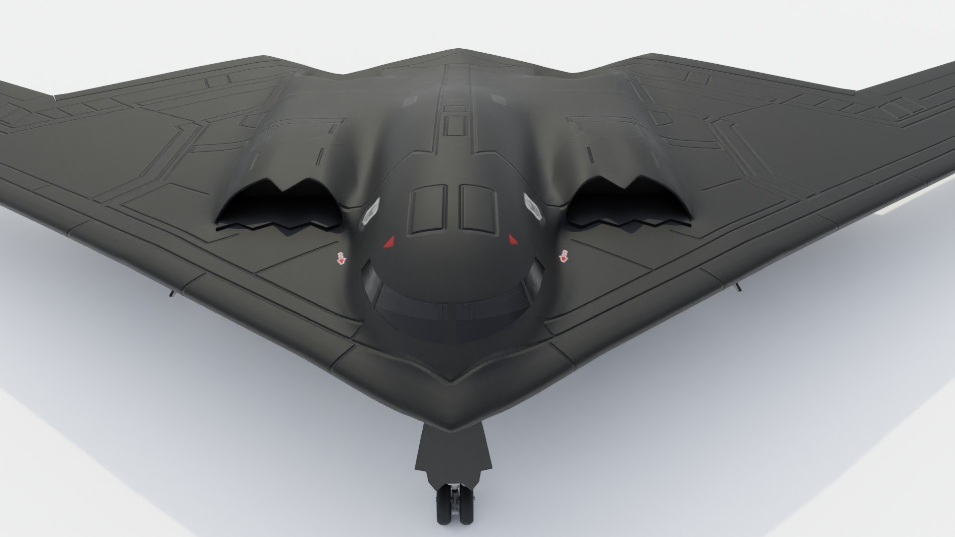 Spirit Stealth Bomber B-2 3d Model