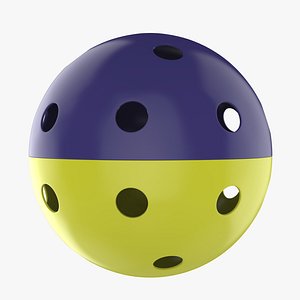 pickleball ball 3D model
