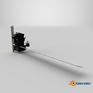 3D Alos Satellite model