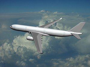 airbus industrie a350-900 generic 3d 3ds