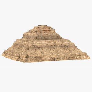 3D model pyramid meritetes
