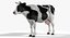 3d cow realistic model