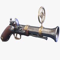 Stylized Flintlock Pistol
