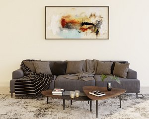 Furniture sets 06 Living room 3D