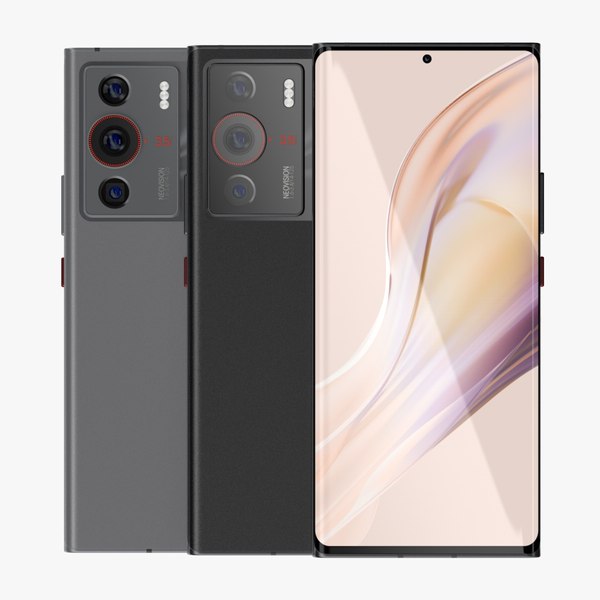 3D model Nubia Z40 Pro All Colors