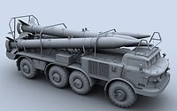ZIL-135 9T29 Frog 7 / Luna M Transporter