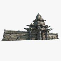 Asian Ancient Architecture Miracle Entrance