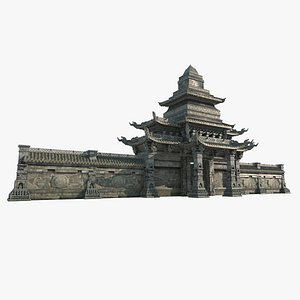 Asian Ancient Architecture Miracle Entrance