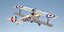 nieuport 17 fighter aircraft 3D