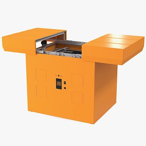 Delivery Drone Station Rigged