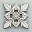 Square rosette 020 3D