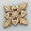 Square rosette 020 3D