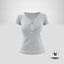 female v neck worn 3D