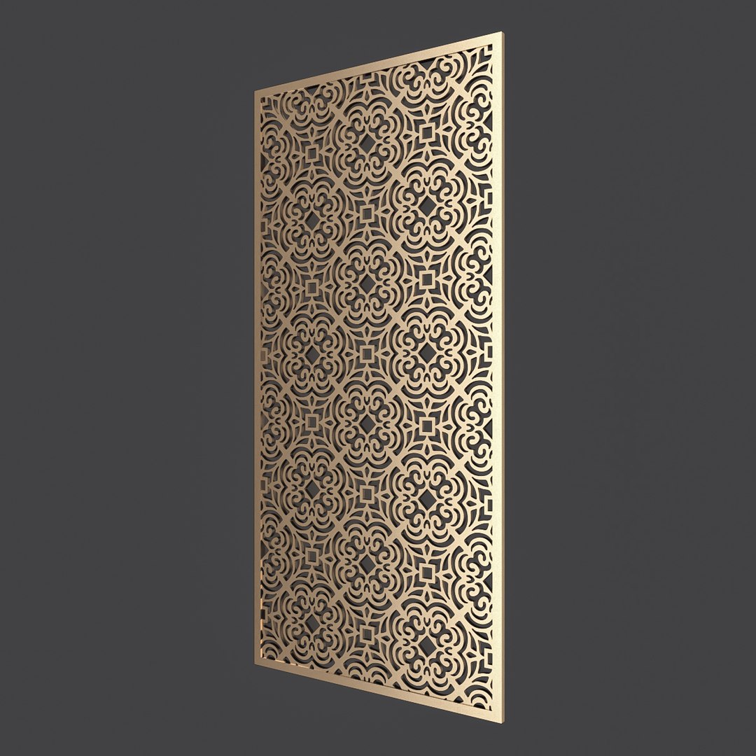 Decorative Panel 3D - TurboSquid 1543792