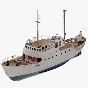 Fishing Boat 3D Models for Download
