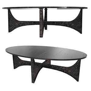 Paul Evans Brutalist Steel and Slate Cocktail Table