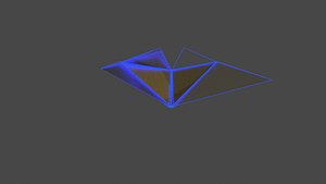 simple moth 3D model