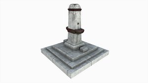 3D fountain drinking model