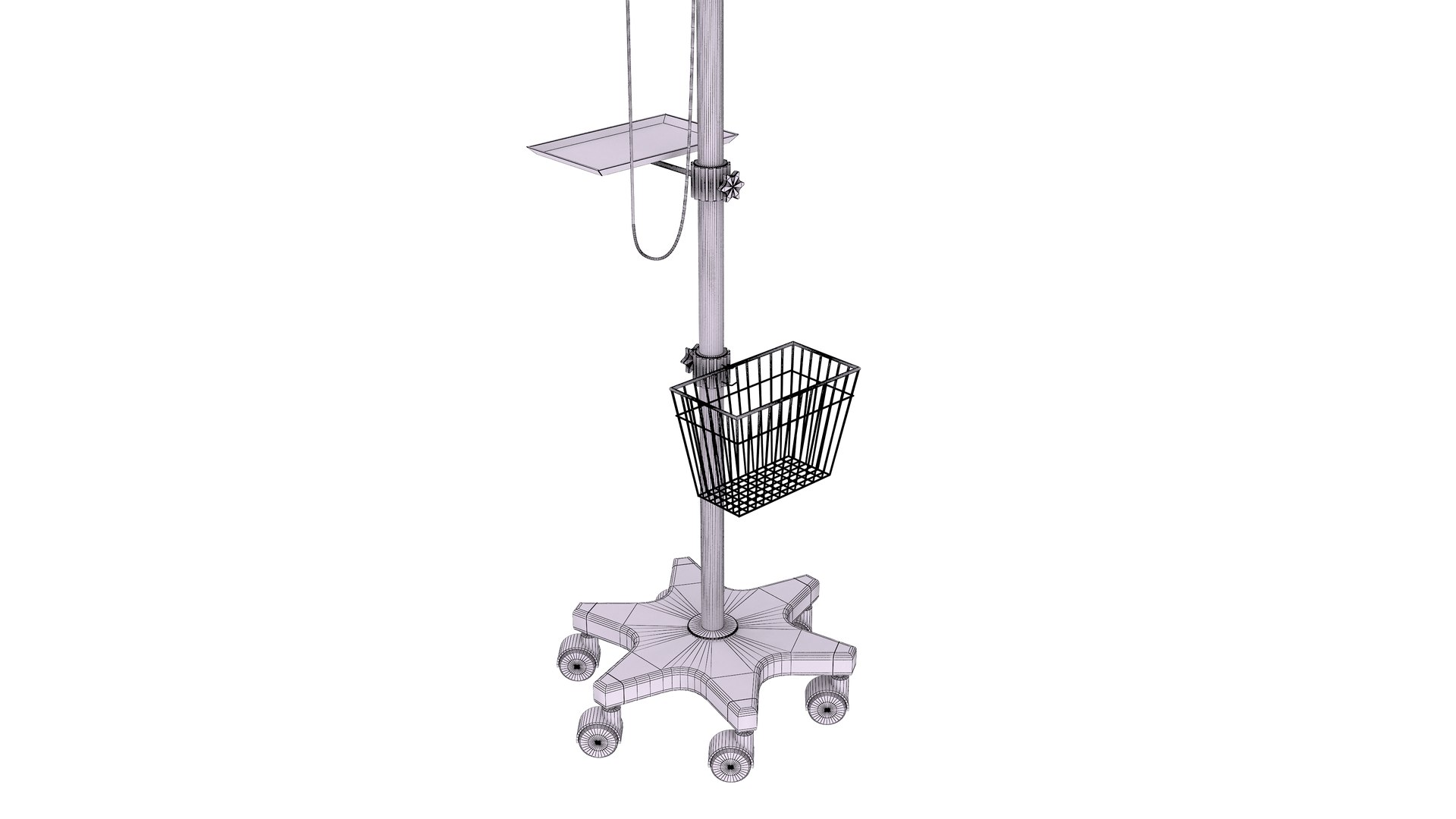 3D IV Stand Model TurboSquid 1853140