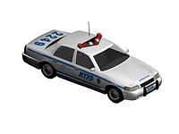 NYPD Squad Car Rigged