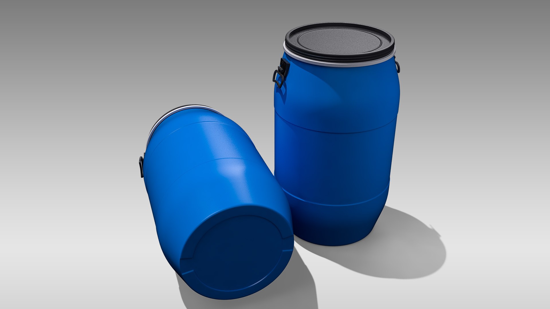 3D plastic barrel model - TurboSquid 1622898