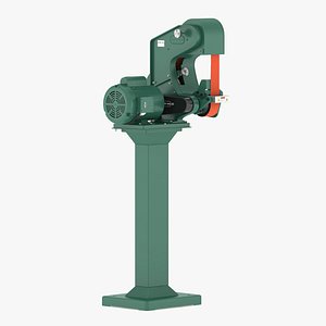 Garage Three Wheel Belt Grinder model