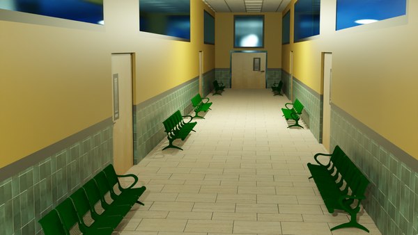 3D model University interior