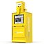 Classic Newspaper Box Yellow 3D Model