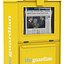 Classic Newspaper Box Yellow 3D Model