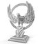 Golden Phoenix statue