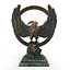 Golden Phoenix statue
