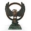 Golden Phoenix statue