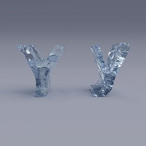 3D model letter y