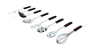 3d kitchen utensils