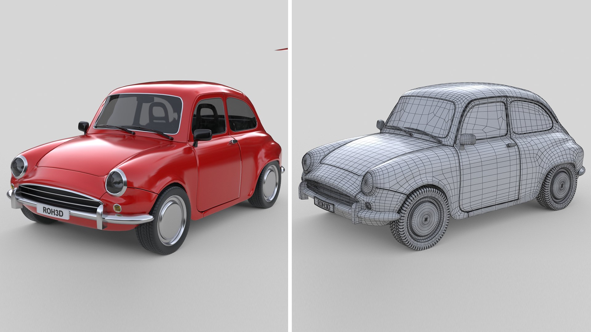 3D Classic Generic Car Collection High-Quality 3D Models - TurboSquid ...