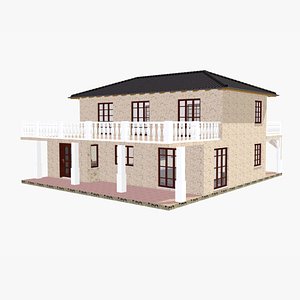 House  5 by Sonia Hidalgo Zurita 3ds obj Stl 3D model