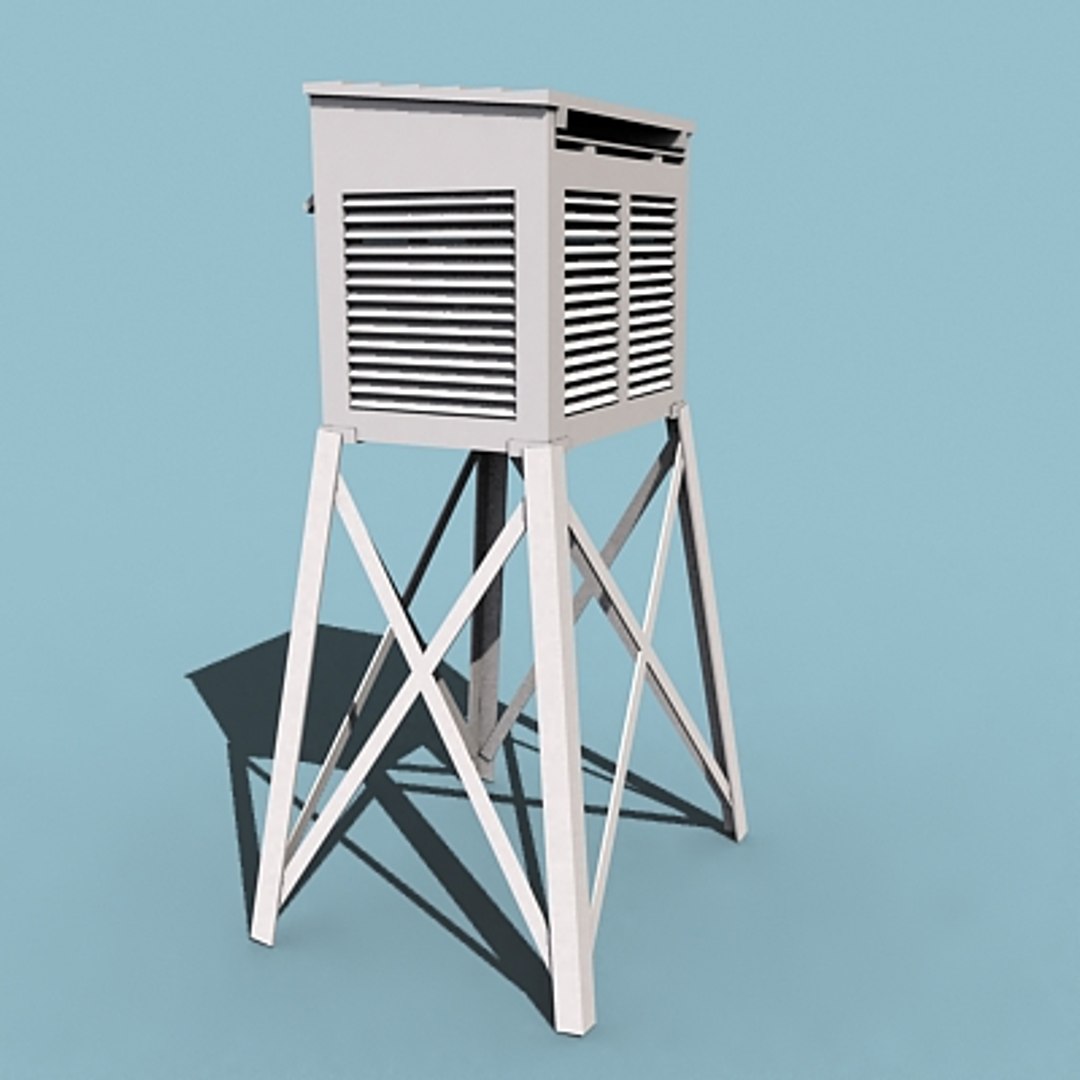 3d Operated Weather Station Model