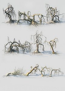 Spooky Animated Forest Pack 10