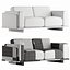 Sofa 3-osobowa Oaq