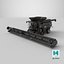 Cosechadora moderna Fendt Black PBR