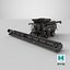 Cosechadora moderna Fendt Black PBR