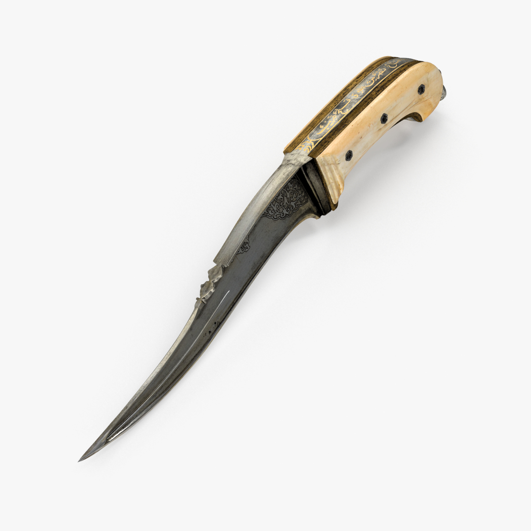Afghan dagger 3D - TurboSquid 1288780