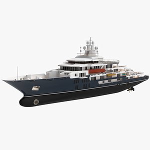 3D Adventure 2025 Superyacht model