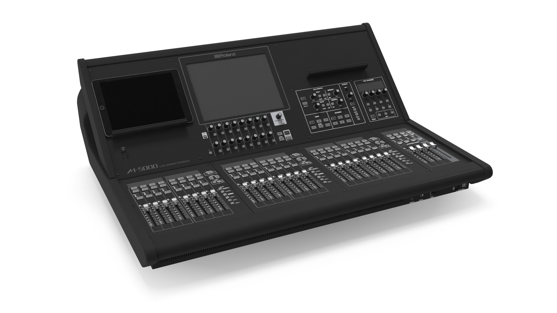 Live Mixing Console Roland M-5000 3D Model - TurboSquid 2259001